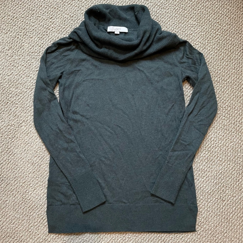 Loft Cowl Neck Sweater